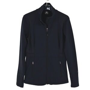 Calia by Carrie Underwood L Black Full Zip Jacket  Activewear Athleisure Luxe